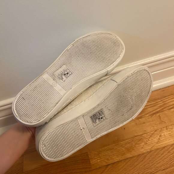 White Bridal Sneakers with Silky Laces - Picture 7 of 8